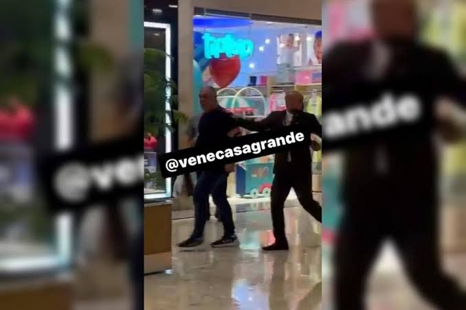 VEJA FOTO: TORCEDOR MOSTRA RESULTADO DA MORDIDA DE BRAZ APÓS BRIGA EM SHOPPING